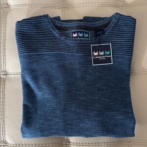 Men's Blue Crewneck Sweater